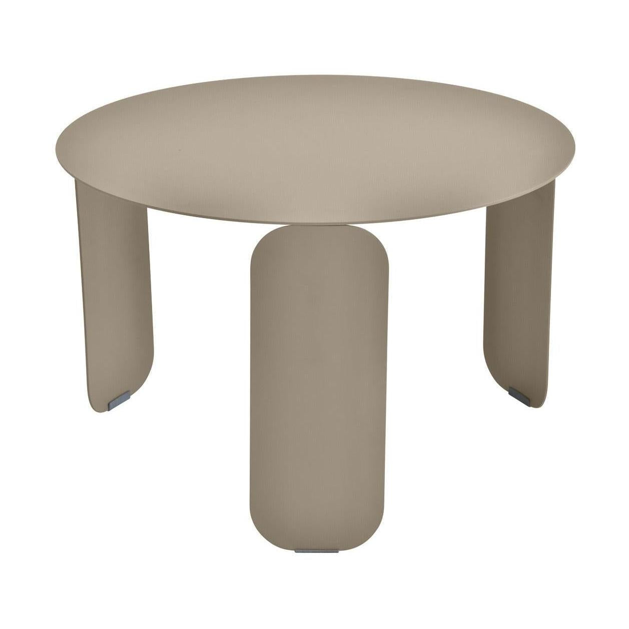 Fermob Bebop salontafel Ø60 cm Nutmeg