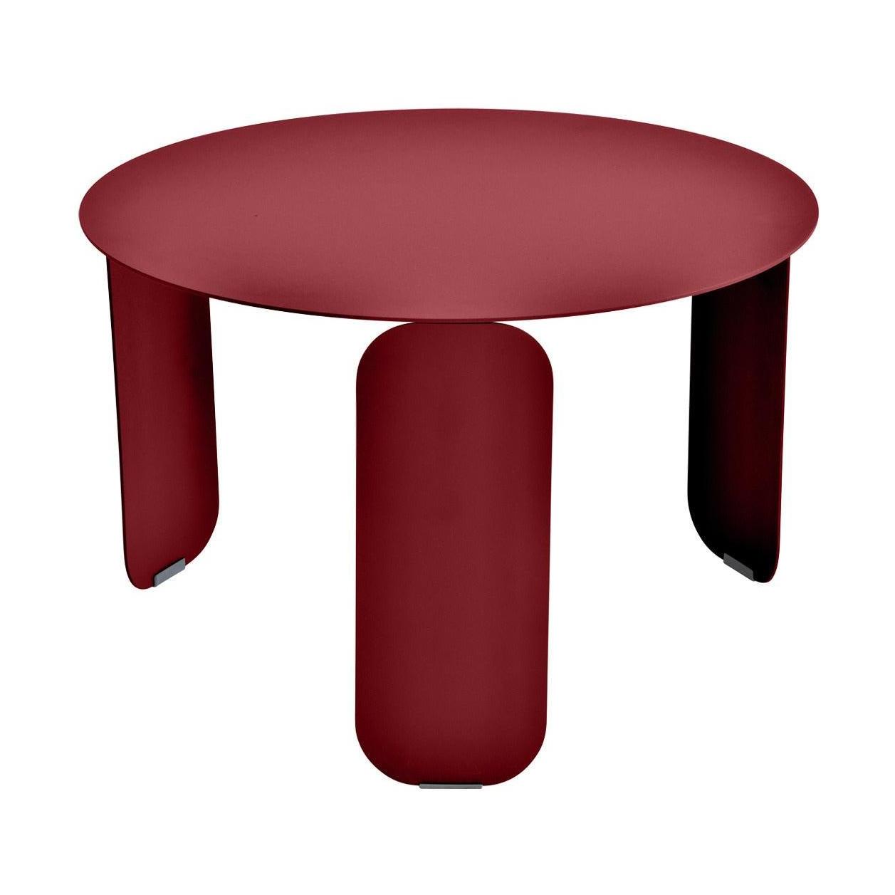Fermob Bebop salontafel Ø60 cm Chili