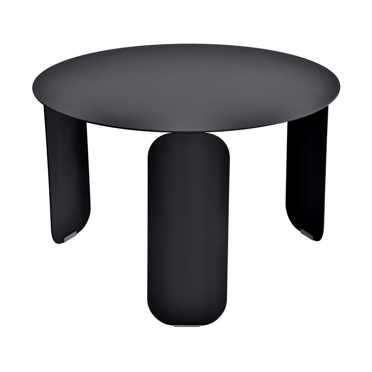 Fermob Bebop salontafel Ø60 cm Liquorice