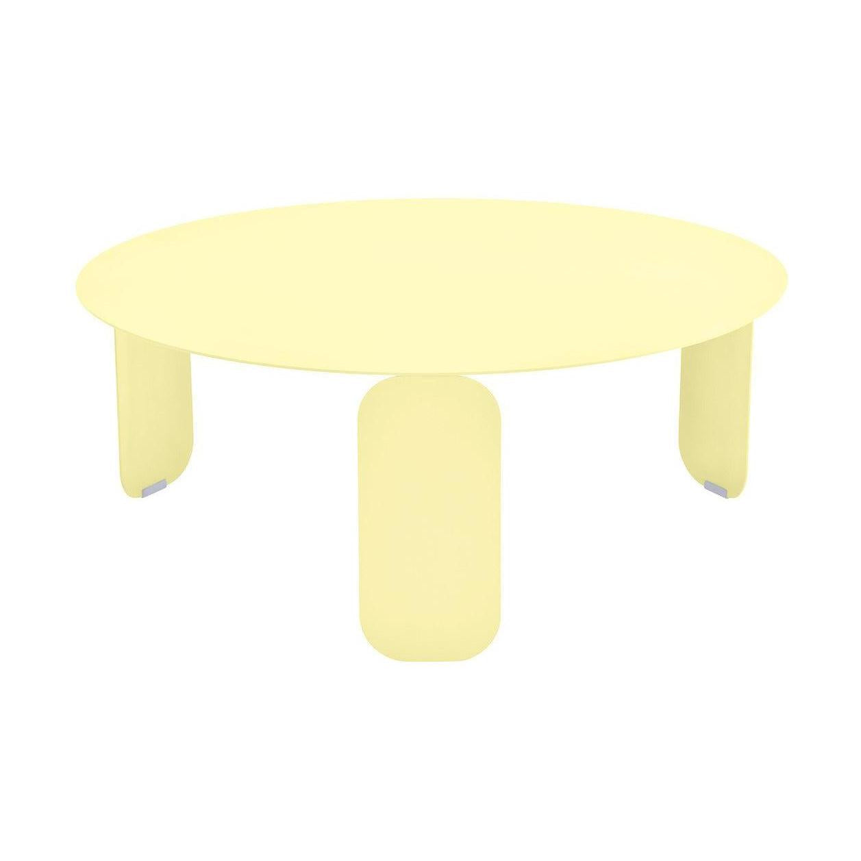 Fermob Bebop salontafel Ø80 cm Frosted Lemon