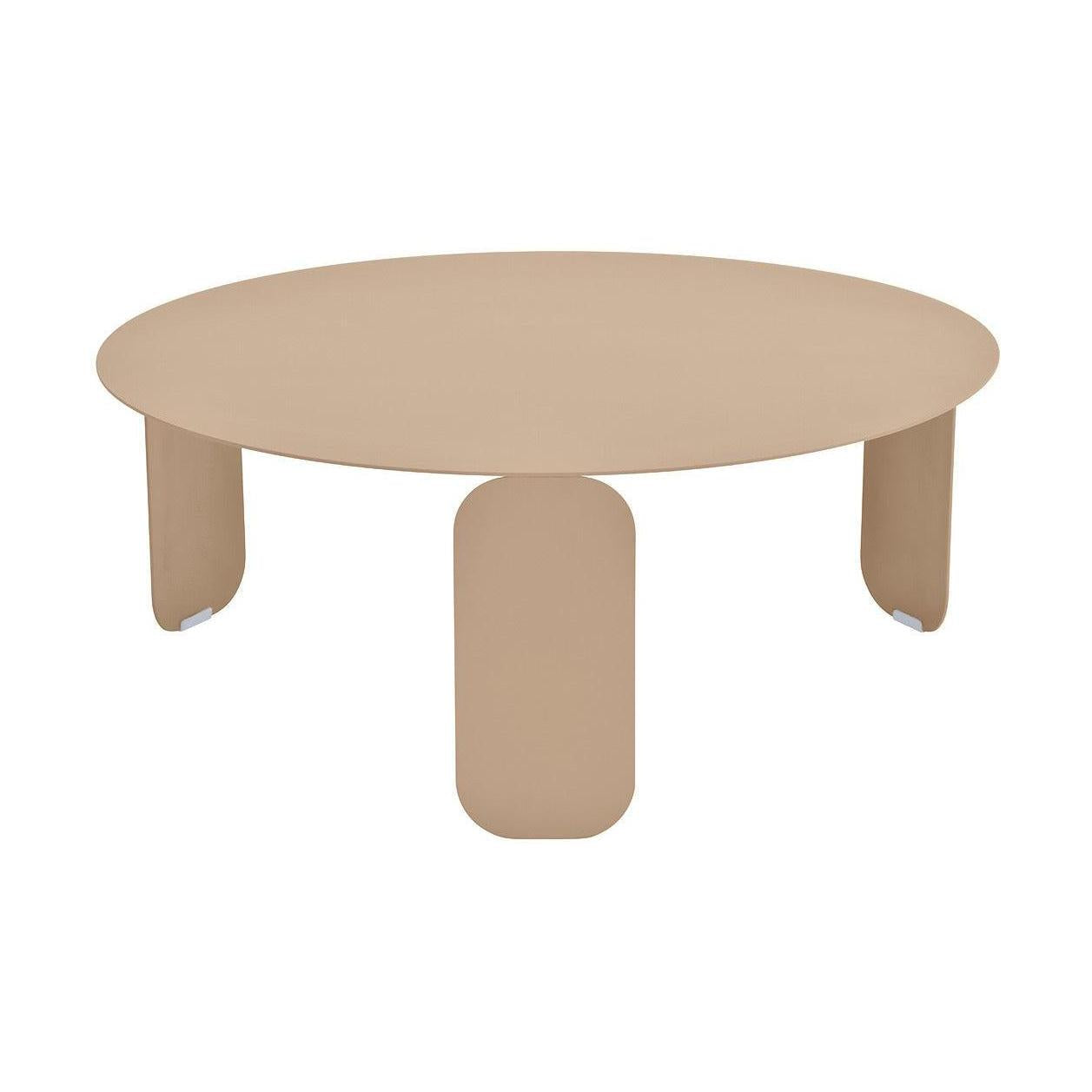 Fermob Bebop salontafel Ø80 cm Nutmeg