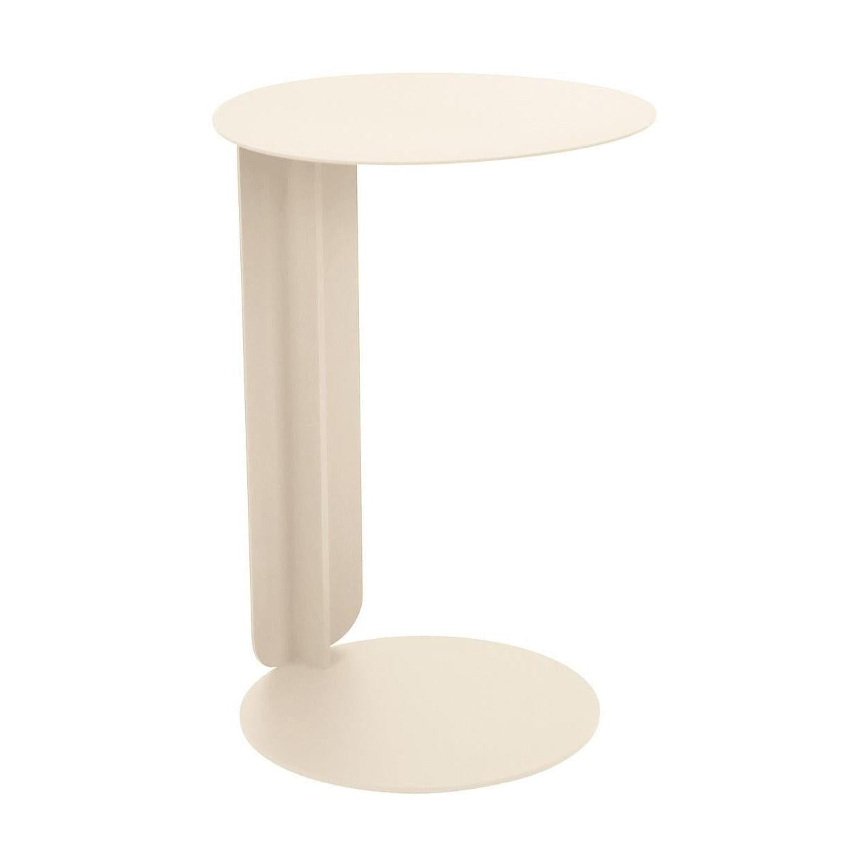 Fermob Bebop Offset bijzettafel Ø40 cm Beige Latte