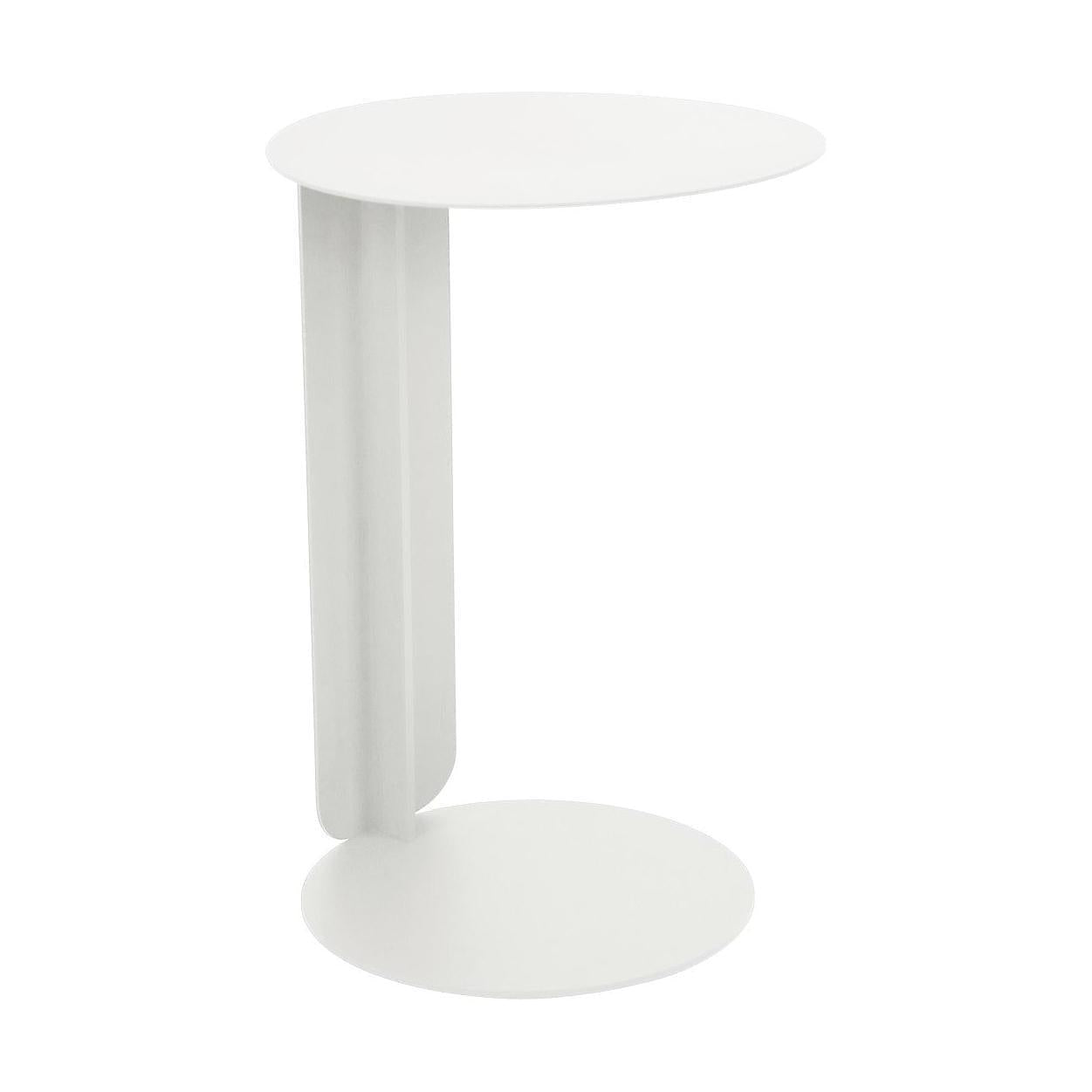 Fermob Bebop Offset bijzettafel Ø40 cm Cotton White