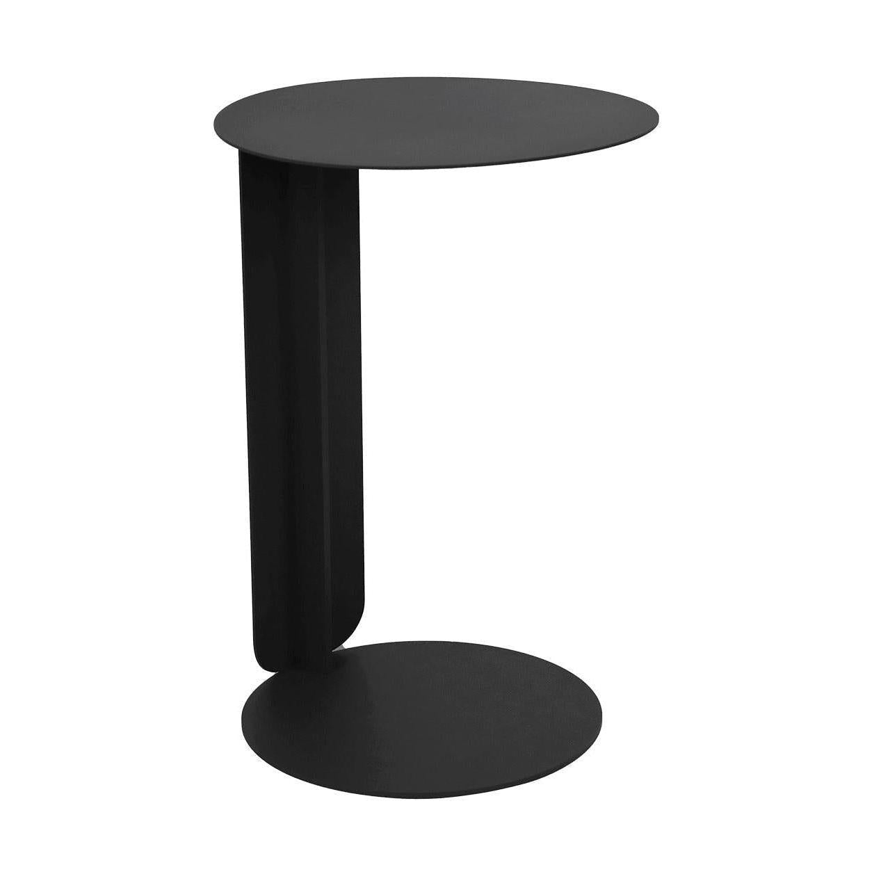 Fermob Bebop Offset bijzettafel Ø40 cm Liquorice