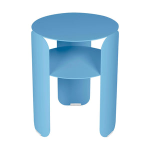 Fermob Bebop bijzettafel Ø35 cm Maya Blue