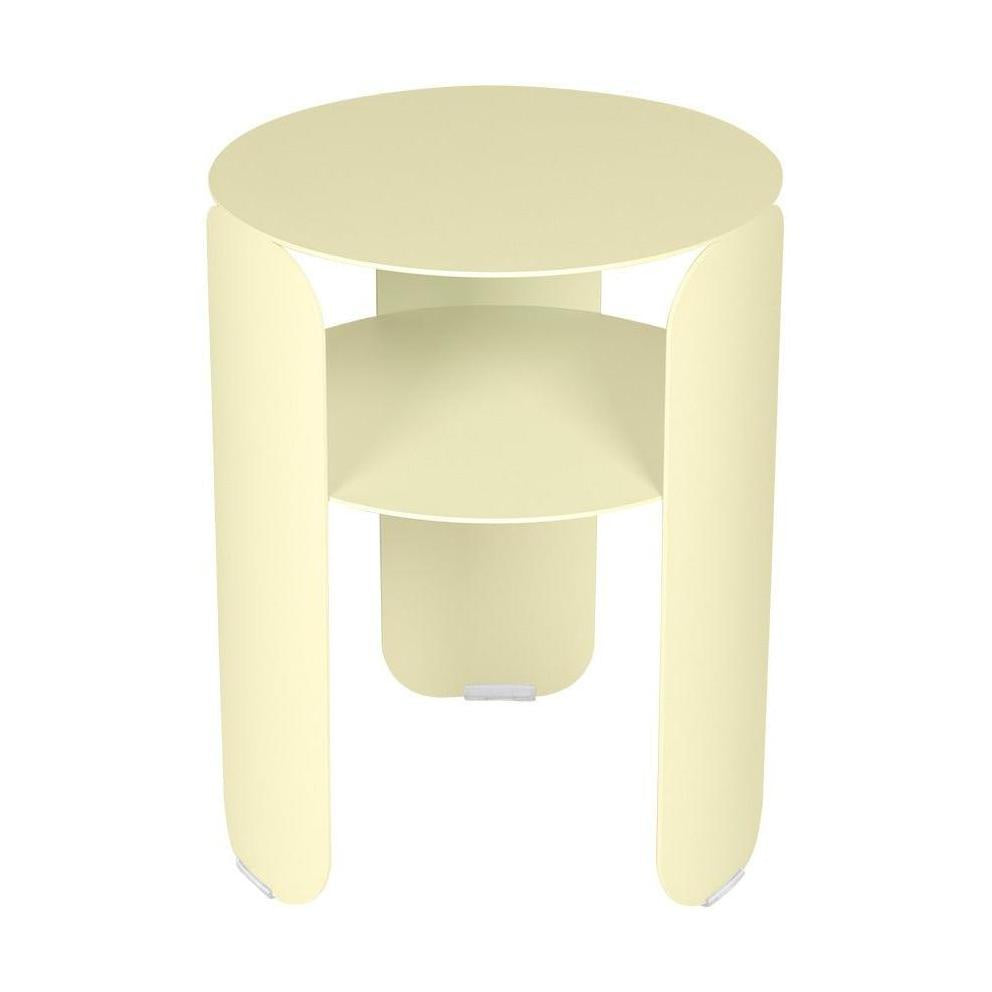 Fermob Bebop bijzettafel Ø35 cm Frosted Lemon