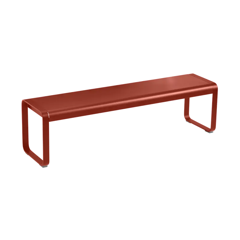 Fermob Bellevie bench tuinbank Red ochre