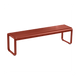 Fermob Bellevie bench tuinbank Red ochre