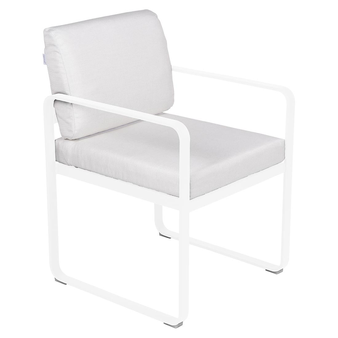Fermob Bellevie dining armchair tuinstoel Cotton white - Off-White