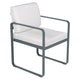 Fermob Bellevie dining armchair tuinstoel Storm grey - Off-White