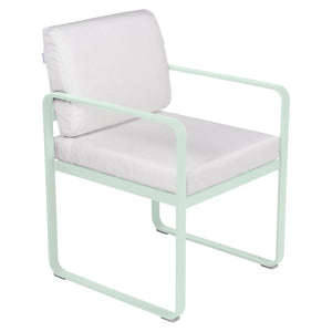 Fermob Bellevie dining armchair tuinstoel Ice mint - Off-White