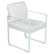 Fermob Bellevie dining armchair tuinstoel Ice mint - Off-White