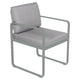 Fermob Bellevie dining armchair tuinstoel Lapilli grey - Flannel