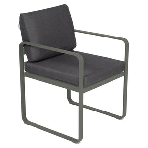 Fermob Bellevie dining armchair tuinstoel Rosemary - Graphite