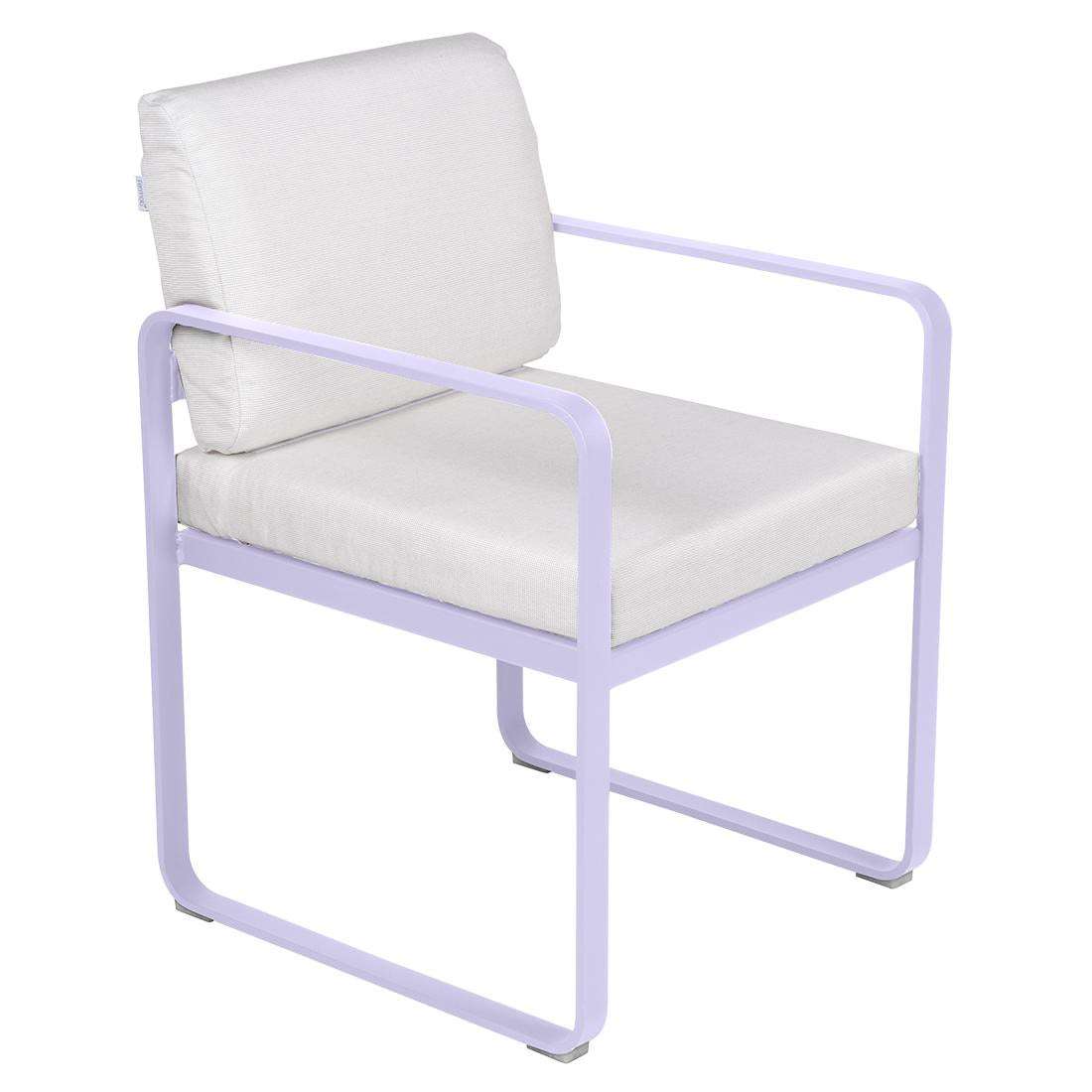 Fermob Bellevie dining armchair tuinstoel Marshmallow - Off-White