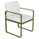 Fermob Bellevie dining armchair tuinstoel Pesto - Off-White