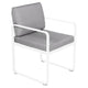 Fermob Bellevie dining armchair tuinstoel Cotton white - Flannel