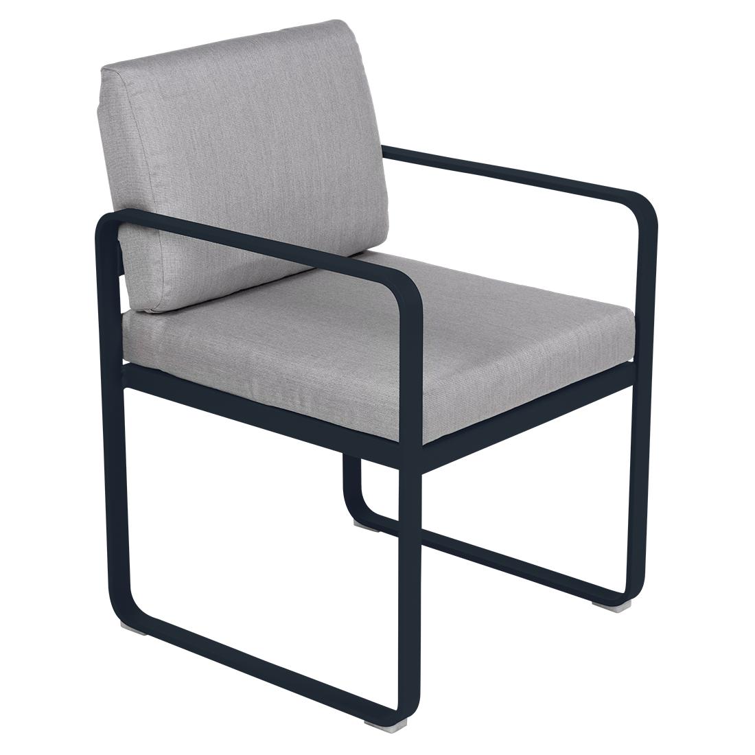 Fermob Bellevie dining armchair tuinstoel Deep blue -Flannel
