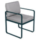Fermob Bellevie dining armchair tuinstoel Acapulco blue - Flannel