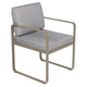 Fermob Bellevie dining armchair tuinstoel Nutmeg - Flannel