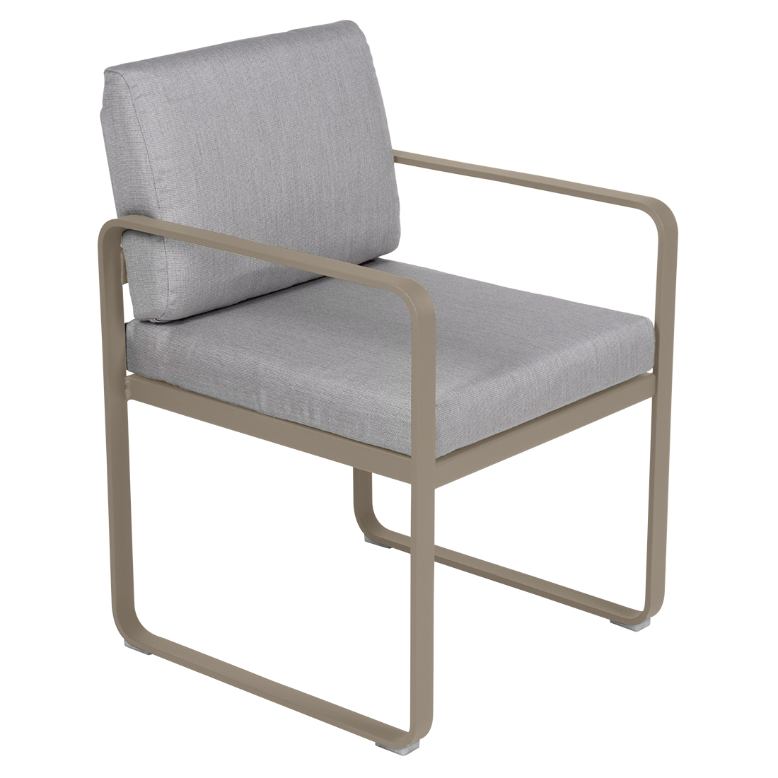 Fermob Bellevie dining armchair tuinstoel Nutmeg - Flannel