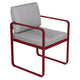 Fermob Bellevie dining armchair tuinstoel Chili - Flannel