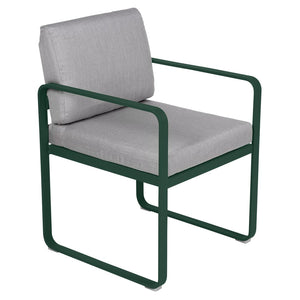 Fermob Bellevie dining armchair tuinstoel Cedar green - Flannel