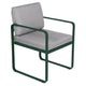 Fermob Bellevie dining armchair tuinstoel Cedar green - Flannel
