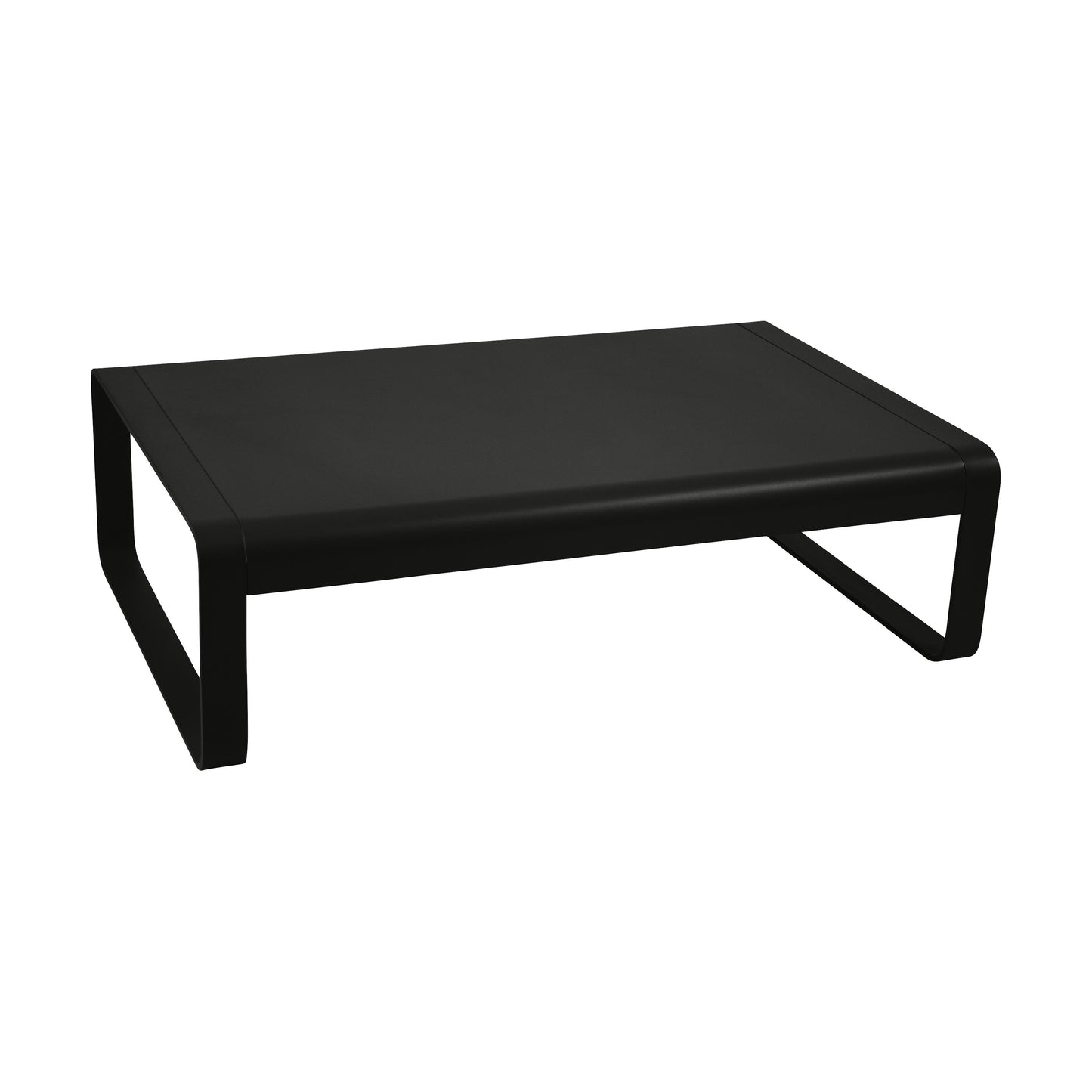Fermob Bellevie bijzettafel 103x75 cm Liquorice