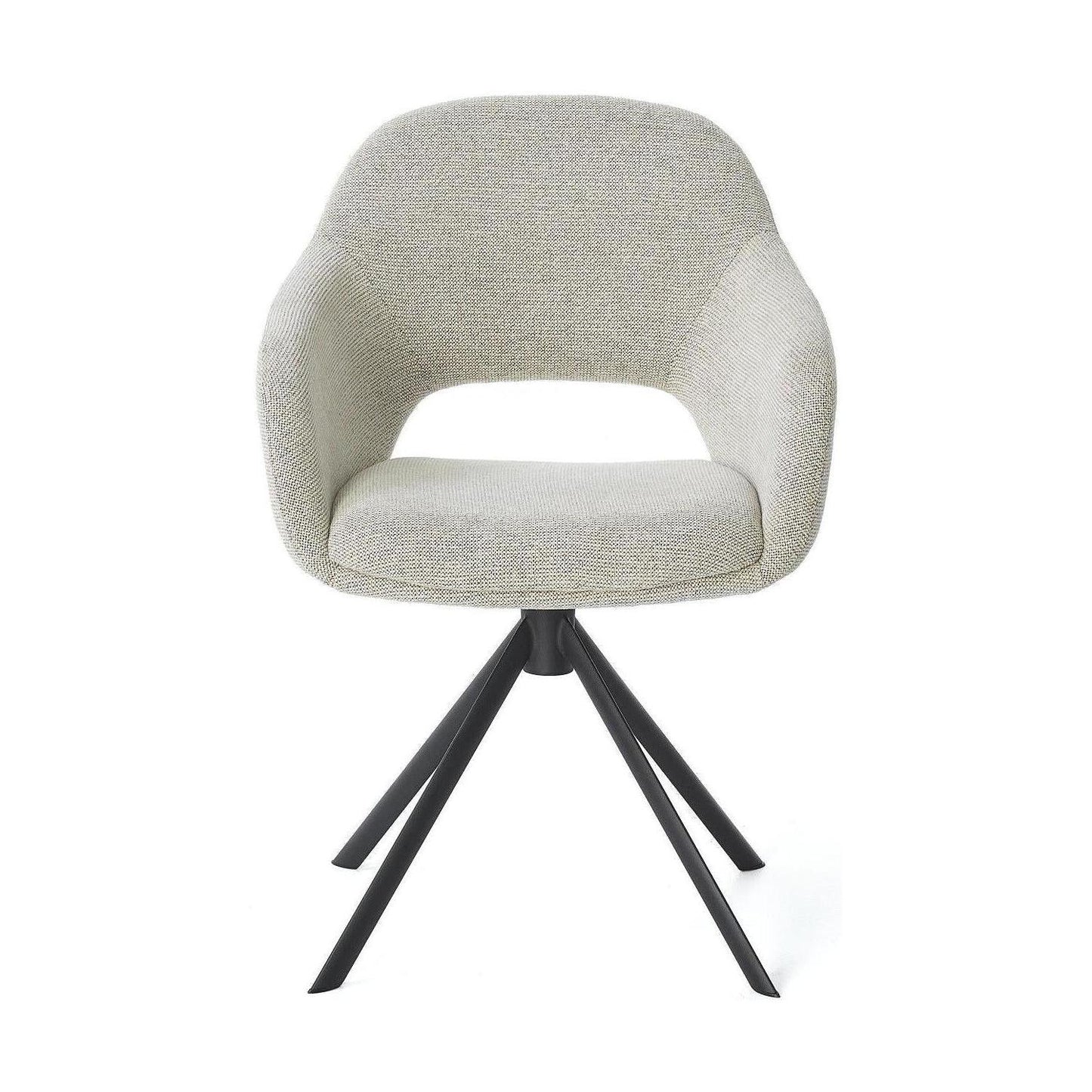 HelloChair HC32 Benito eetkamerstoel Sneak Naturel spinpoot zwart