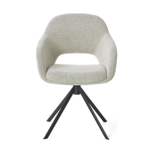 HelloChair HC32 Benito eetkamerstoel Sneak Naturel spinpoot zwart