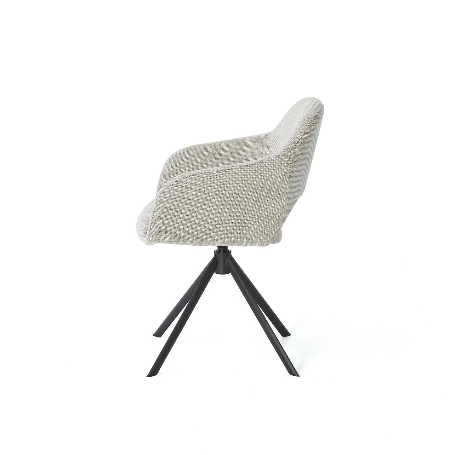HelloChair HC32 Benito eetkamerstoel Sneak Naturel spinpoot zwart