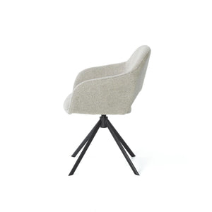 HelloChair HC32 Benito eetkamerstoel Sneak Naturel spinpoot zwart