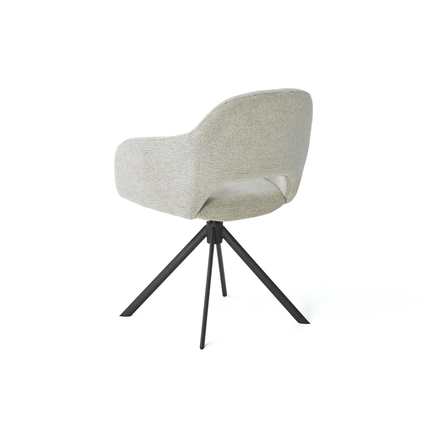 HelloChair HC32 Benito eetkamerstoel Sneak Naturel spinpoot zwart