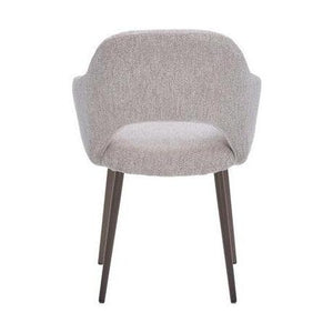 HelloChair HC32 Benito eetkamerstoel Lodge Linen vierpoot anodic brown