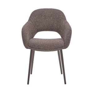 HelloChair HC32 Benito eetkamerstoel Lodge Sepia vierpoot anodic brown