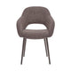 HelloChair HC32 Benito eetkamerstoel Lodge Sepia vierpoot anodic brown