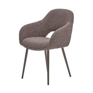 HelloChair HC32 Benito eetkamerstoel Lodge Sepia vierpoot anodic brown