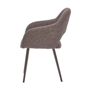 HelloChair HC32 Benito eetkamerstoel Lodge Sepia vierpoot anodic brown
