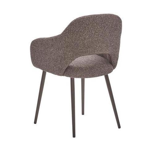 HelloChair HC32 Benito eetkamerstoel Lodge Sepia vierpoot anodic brown
