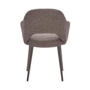 HelloChair HC32 Benito eetkamerstoel Lodge Sepia vierpoot anodic brown
