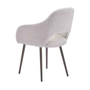HelloChair HC32 Benito eetkamerstoel Oasis Natural vierpoot anodic brown