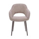 HelloChair HC32 Benito eetkamerstoel Ote Creme vierpoot anodic brown