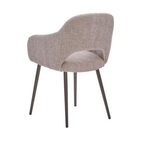 HelloChair HC32 Benito eetkamerstoel Ote Creme vierpoot anodic brown