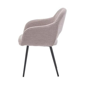 HelloChair HC32 Benito eetkamerstoel Alpine Natural vierpoot zwart