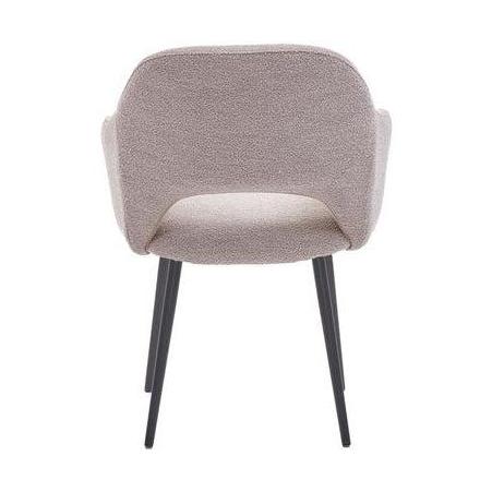 HelloChair HC32 Benito eetkamerstoel Alpine Natural vierpoot zwart