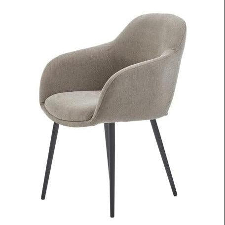 HelloChair HC32 Benito eetkamerstoel Guard Eucalyptus vierpoot zwart