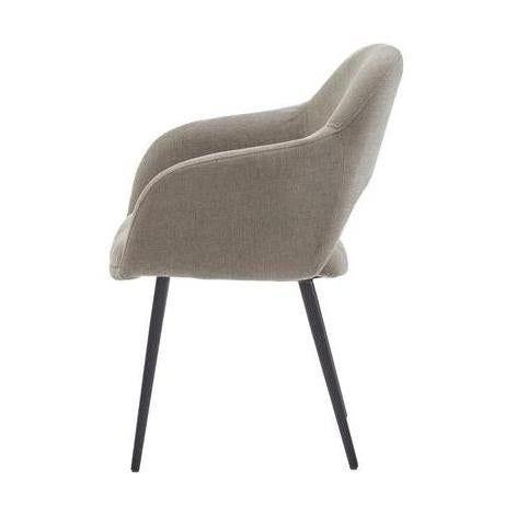 HelloChair HC32 Benito eetkamerstoel Guard Eucalyptus vierpoot zwart