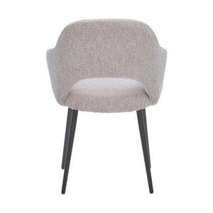 HelloChair HC32 Benito eetkamerstoel Lodge Linen vierpoot zwart