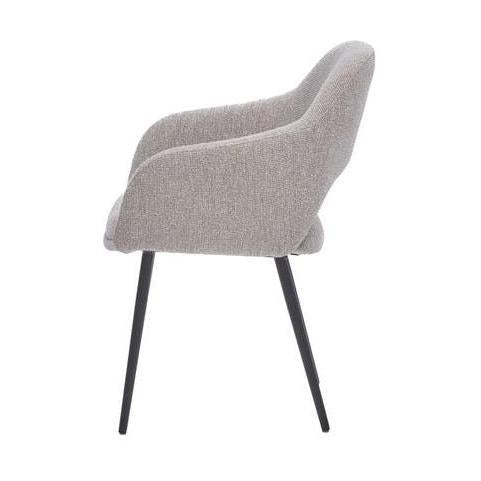HelloChair HC32 Benito eetkamerstoel Lodge Natural vierpoot zwart